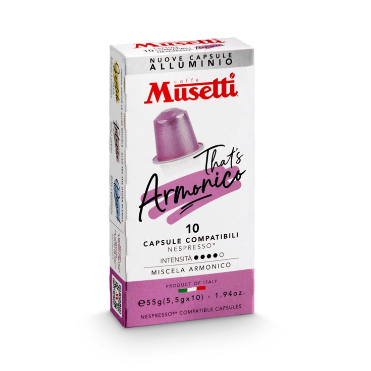armonico capsulas compatibles con nespresso café musetti armonico capsulas compatibles con nespresso café musetti